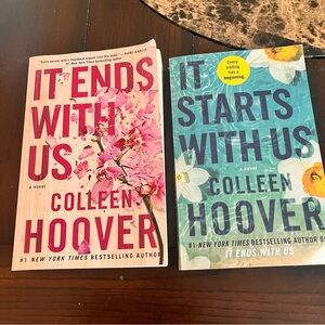It Ends With Us & It Starts With Us Novels Colleen Hoover